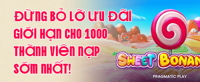 Thưởng Chào Mừng Tân Thủ promotion